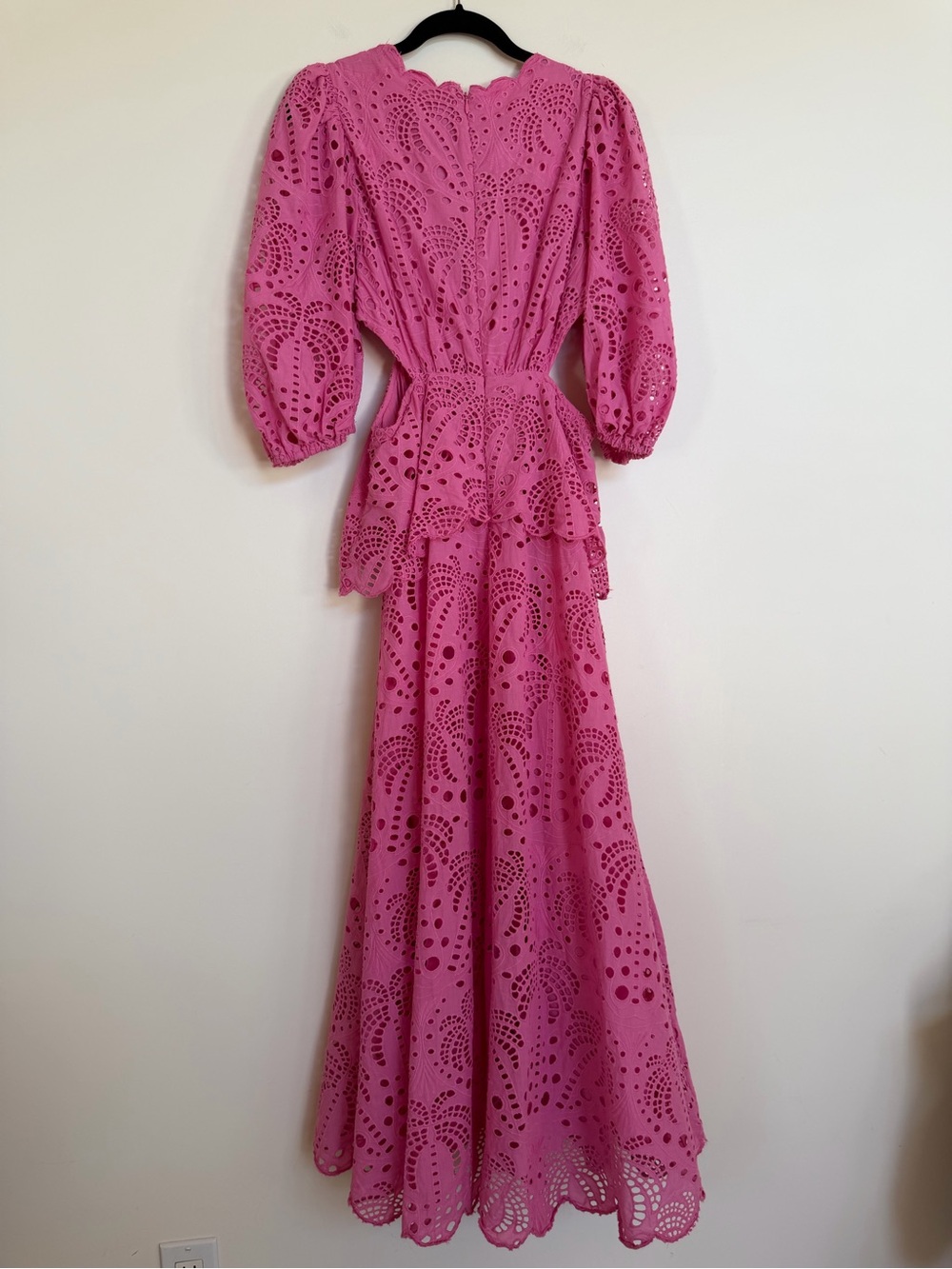 FARM Rio Pink Richilieur Midi Dress Size Small - Picture 4 of 14